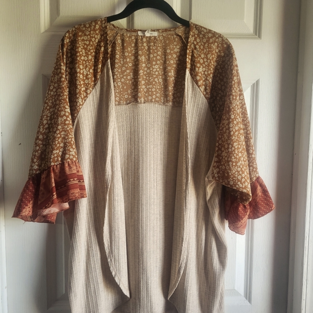 Boho Maurices xxl short duster